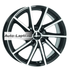 Alutec 6,5x16/5x112 ET46 D57,1 Singa Diamant black front polished